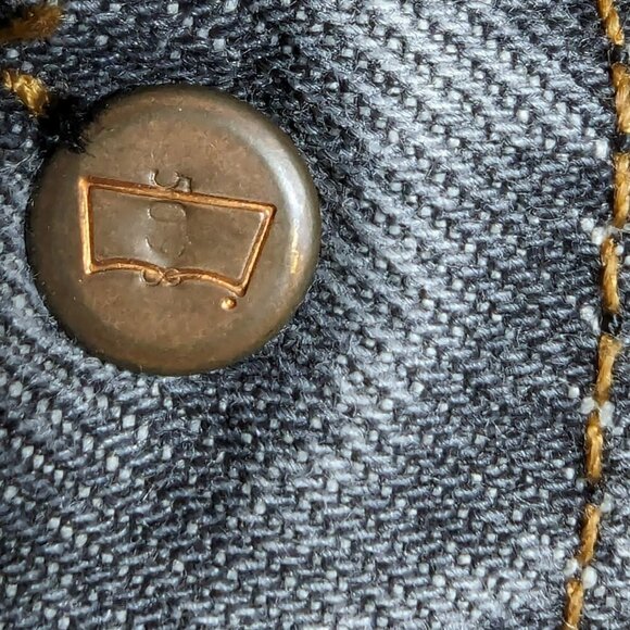 Vintage LEVIS 511 Men's Jeans Color Gray Size W36 -L32 With Black Leather tag - Picture 15 of 16